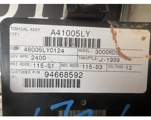 ALLISON 3000RDS ECM (Transmission)
