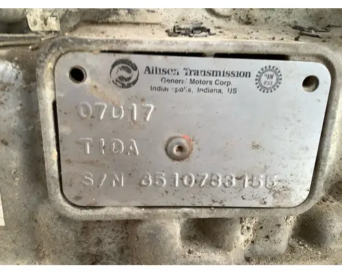 ALLISON 3000RDS Transmission Assembly