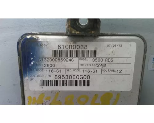 ALLISON 3500RDSP GEN 4-5 TRANSMISSION CONTROL MODULE (TCM)