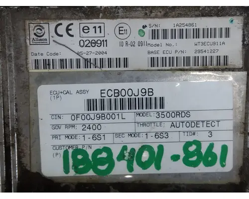 ALLISON 3500RDSP TRANSMISSION CONTROL MODULE (TCM)