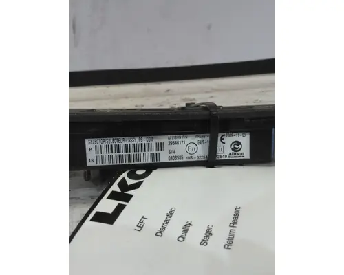 ALLISON 4000HS GEN 4-5 GEAR SHIFTER