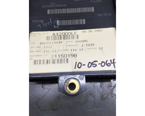 ALLISON 4000HS GEN 4-5 TRANSMISSION CONTROL MODULE (TCM)