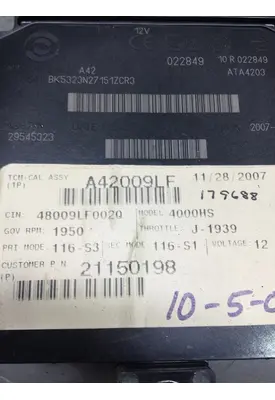 ALLISON 4000HS GEN 4-5 TRANSMISSION CONTROL MODULE (TCM)