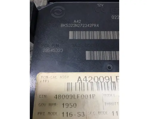 ALLISON 4000HS GEN 4-5 TRANSMISSION CONTROL MODULE (TCM)