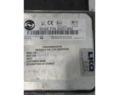 ALLISON 4000HS GEN 4-5 TRANSMISSION CONTROL MODULE (TCM)