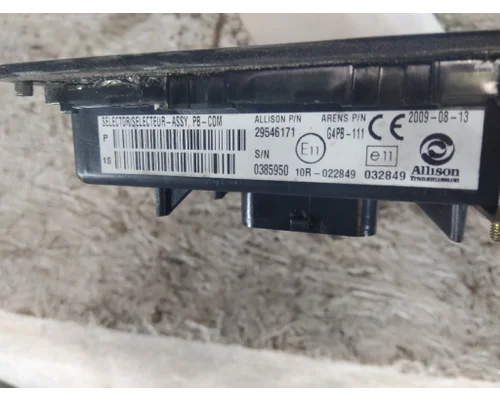 ALLISON 4000HS GEAR SHIFTER