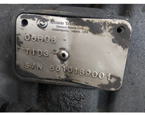 ALLISON 4000HS TRANSMISSION ASSEMBLY