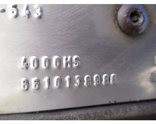 ALLISON 4000HS TRANSMISSION ASSEMBLY
