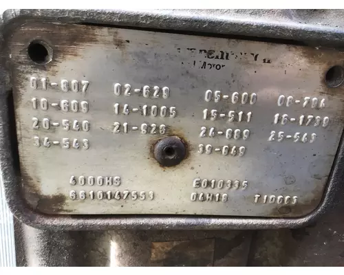 ALLISON 4000HS TRANSMISSION ASSEMBLY