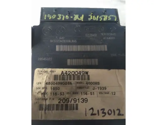 ALLISON 4000HS TRANSMISSION CONTROL MODULE (TCM)