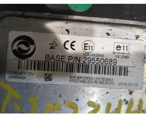 ALLISON 4000HS TRANSMISSION CONTROL MODULE (TCM)