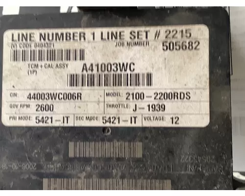 ALLISON 4300 ECM (Transmission)
