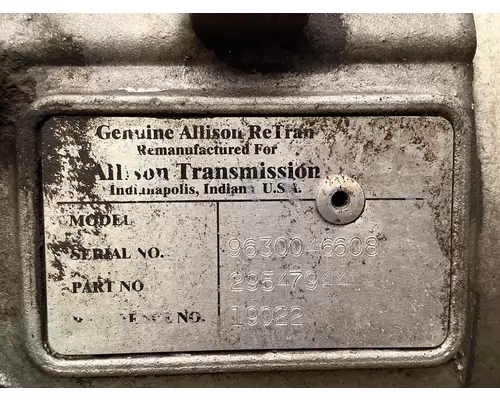 ALLISON 4300 Transmission Assembly