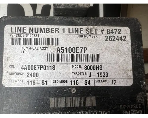 ALLISON 4400 ECM (Transmission)