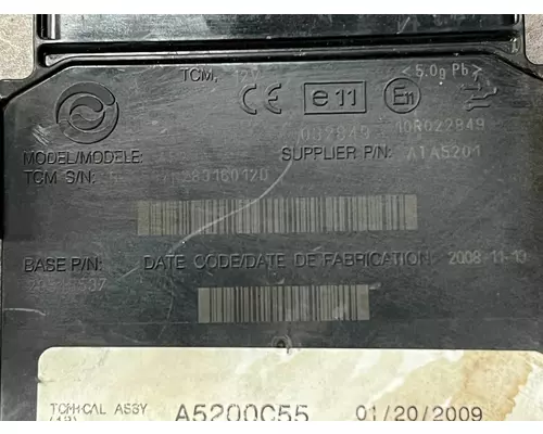 ALLISON 4500 RDS ECM (Transmission)