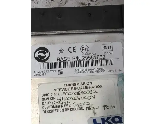ALLISON 4500HS GEN 4-5 TRANSMISSION CONTROL MODULE (TCM)