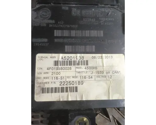 ALLISON 4500HS GEN 4-5 TRANSMISSION CONTROL MODULE (TCM)