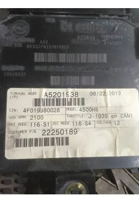 ALLISON 4500HS GEN 4-5 TRANSMISSION CONTROL MODULE (TCM)