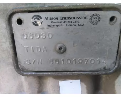 ALLISON 4500P TRANSMISSION ASSEMBLY