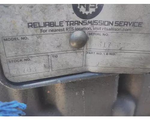 ALLISON 4500RDSP GEN 4-5 TRANSMISSION ASSEMBLY
