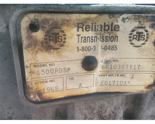 ALLISON 4500RDSP TRANSMISSION ASSEMBLY