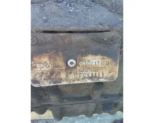 ALLISON 4500RDSP TRANSMISSION ASSEMBLY