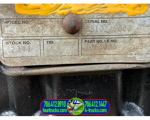 ALLISON 4500RDSP Transmission Assembly