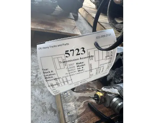 ALLISON 4500RDSP Transmission Assembly