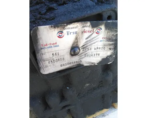ALLISON 4500RDS TRANSMISSION ASSEMBLY