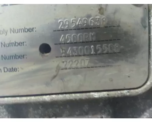 ALLISON 4500RM GEN 4-5 TRANSMISSION ASSEMBLY