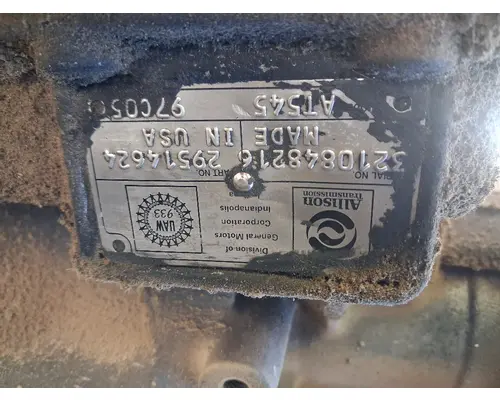 ALLISON AT545 TransmissionTransaxle Assembly