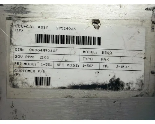 ALLISON B500 Automatic Transmission Parts, Misc.