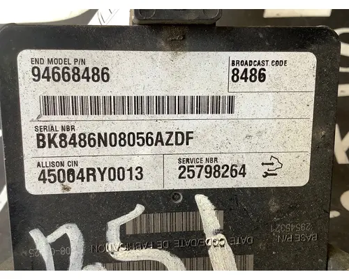 ALLISON C5500 ECM (Transmission)