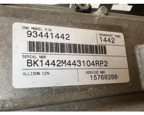 ALLISON C5500 ECM (Transmission)