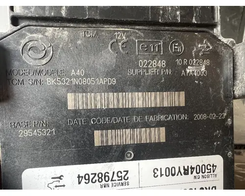 ALLISON C5500 ECM (Transmission)