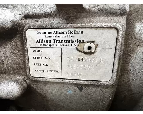 ALLISON C5500 Transmission Assembly