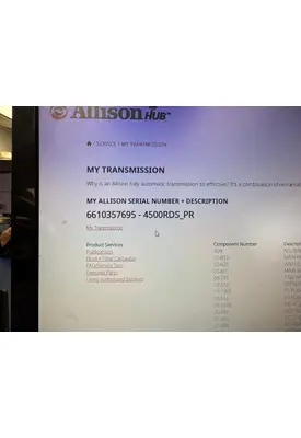 ALLISON Condor Transmission
