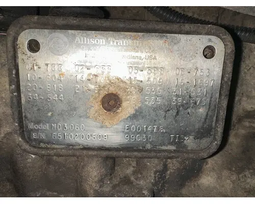 ALLISON HD3060 Transmission Assembly