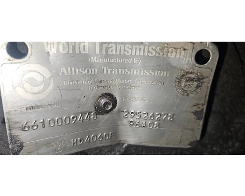 ALLISON HD4060P Transmission Assembly