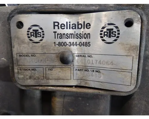 ALLISON HD4060 TRANSMISSION ASSEMBLY