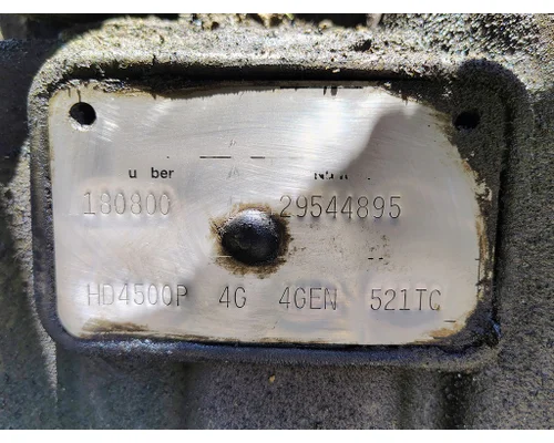 ALLISON HD4500P TransmissionTransaxle Assembly
