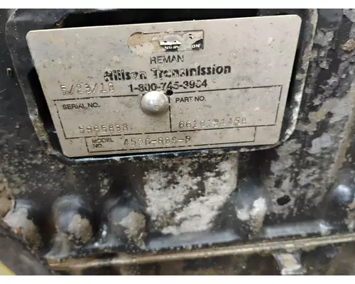 ALLISON HD4500RDS-P Transmission Assembly