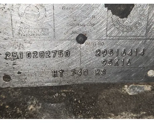 ALLISON HT740RS Transmission Assembly