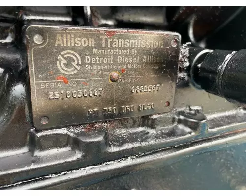 ALLISON HT750DR Transmission Assembly