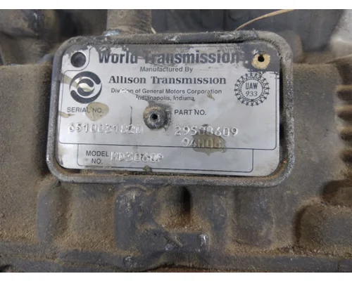 ALLISON MD3060P TRANSMISSION ASSEMBLY