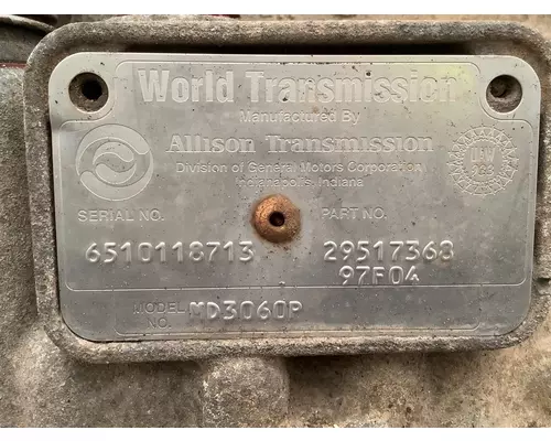 ALLISON MD3060P Transmission Assembly