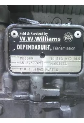 ALLISON MD3060 TRANSMISSION ASSEMBLY