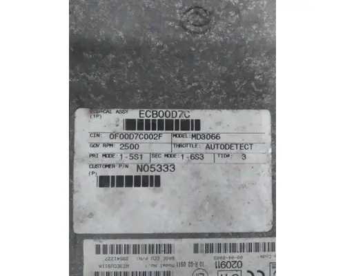 ALLISON MD3066P TRANSMISSION CONTROL MODULE (TCM)