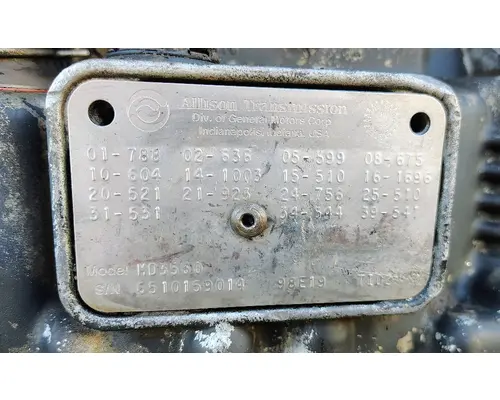 ALLISON MD3560 TransmissionTransaxle Assembly