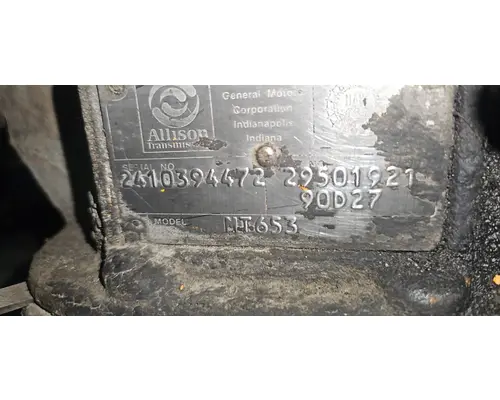 ALLISON MT653 Transmission Assembly